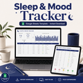 Sleep & Mood Tracker â€” Google Sheets template cover