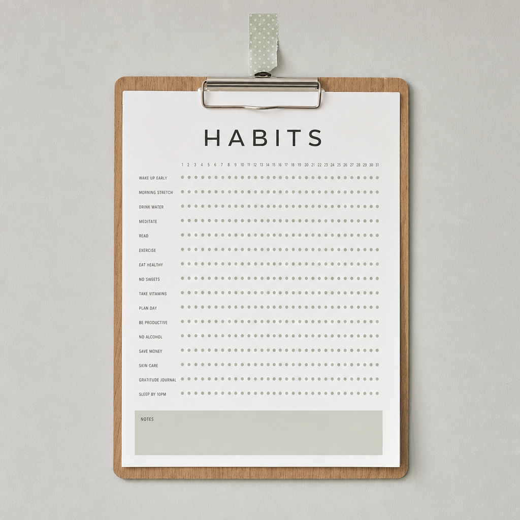 The 30/60/90 Day Habit Tracker VIP