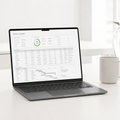 Minimal & Clean Google Sheets Planner