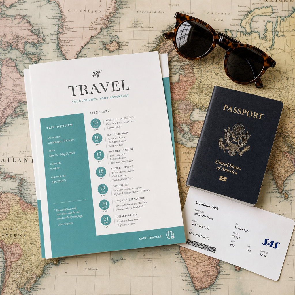 Travel Planner & Packing Checklist