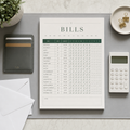 Bill & Subscription Tracker